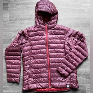 REI Down Hooded Jacket. Size XL